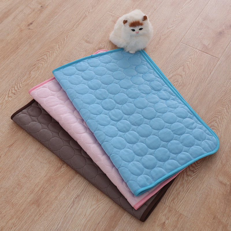 Pet Summer Portable Ice Silk Cooling Pad - Image 4