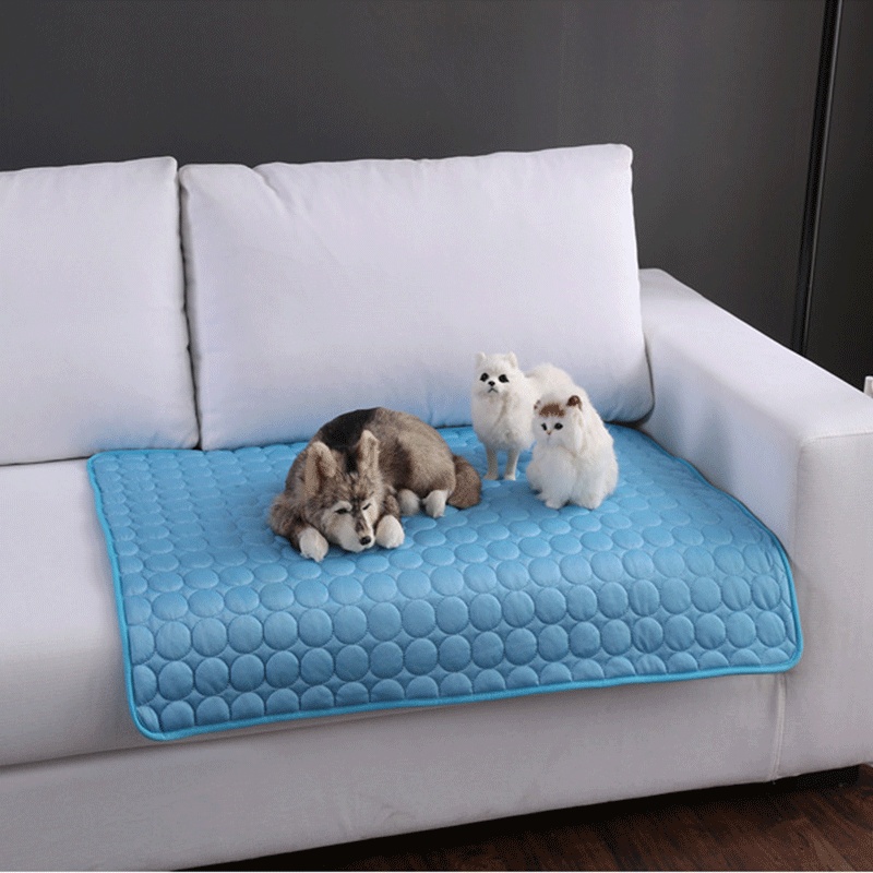 Pet Summer Portable Ice Silk Cooling Pad - Image 5