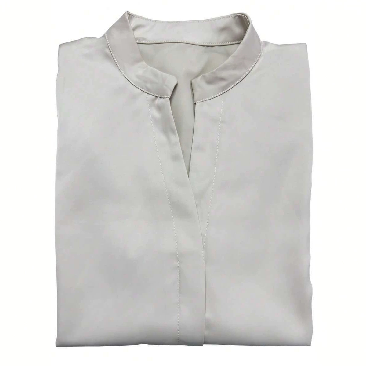 Solid-color Minimalist Chic Womens Top - Image 3