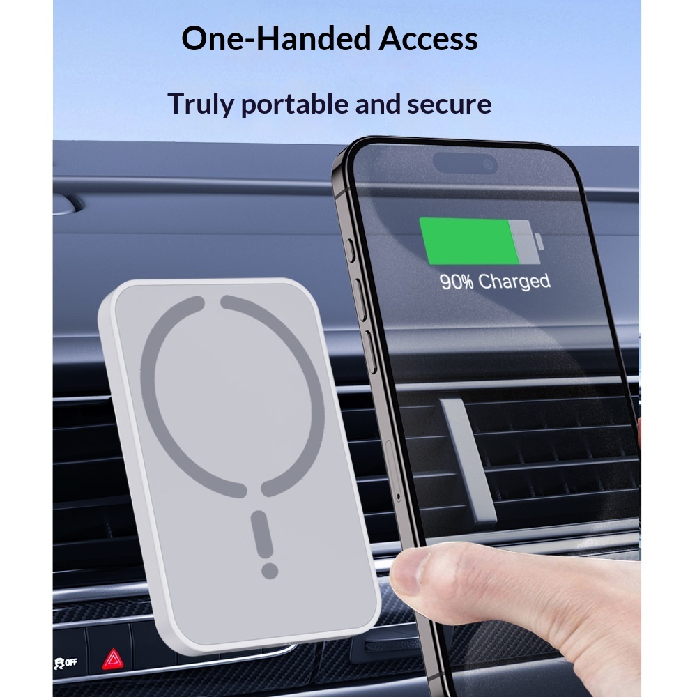 MagSafe 15W Magnetic In-car Wireless Charger - Image 5