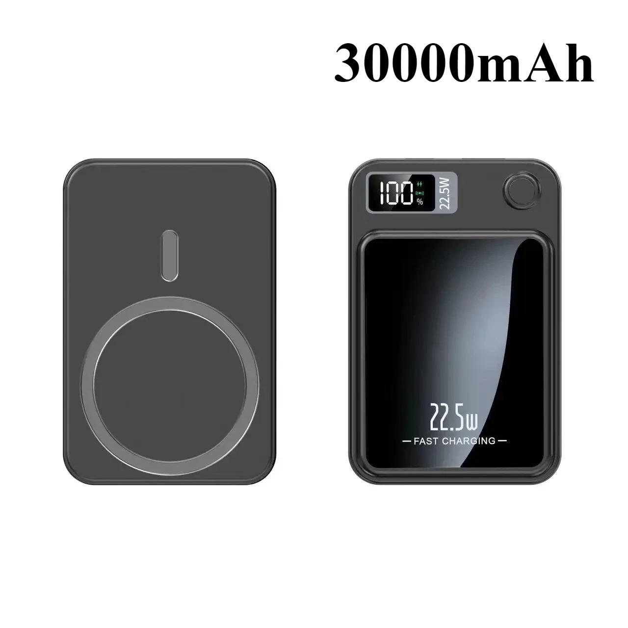 10thousand MAh Magnetische Kabellose Powerbank, Superschnelles Aufladen, Tragbare Externe Akku-Powerbank Fr - Image 6