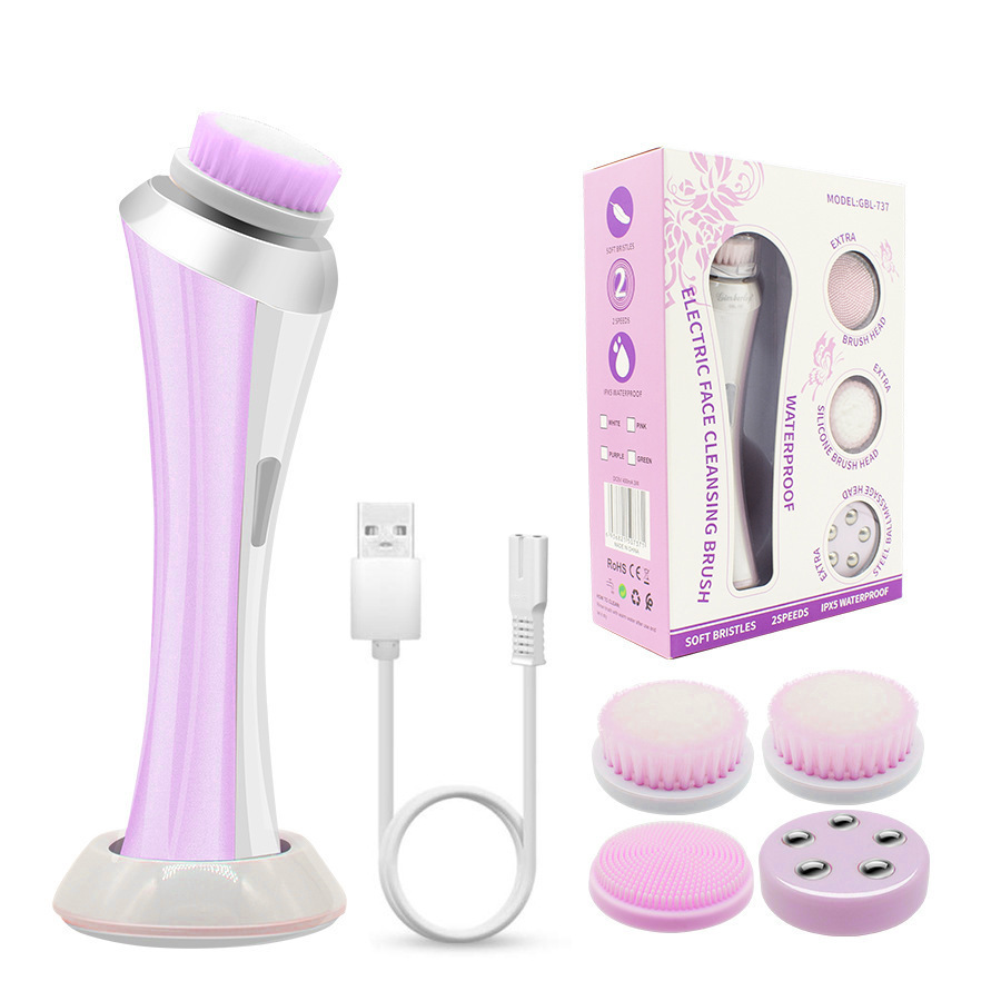 Multifunctional Facial Cleaner Electric Massage Instrument Charging - Image 7