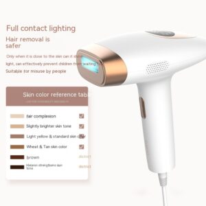 Household Photon Laser Hair Removal Device Painless Unisex Arm Armpit Hair Removal