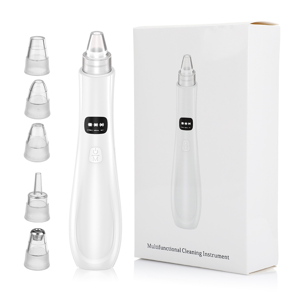 Facial Blackhead Remover Electric Acne Cleaner Blackhead Black Point Vacuum Cleaner Tool Black Spots Pore Cleaner Machine - Image 9