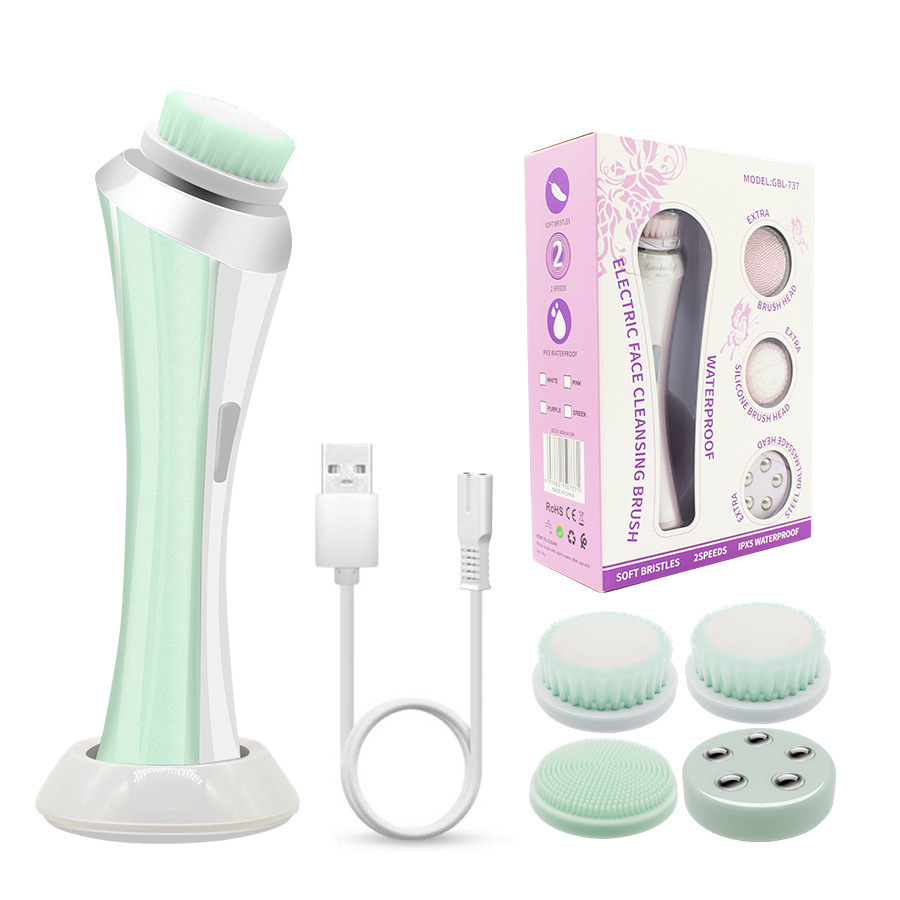 Multifunctional Facial Cleaner Electric Massage Instrument Charging - Image 2